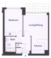 Floorplan of 2 Basin Approach, Royal Docks, London, E16 2FF